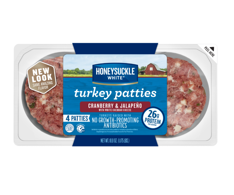Cranberry Jalapeno White Cheddar Turkey Patties